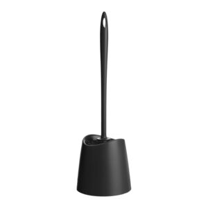 Tatay Toilet Brush with Holder Black Tatay Toilet Brush with Holder Black